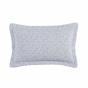 Private Collection Wynter Navy Yarn Dyed Jacquard Decorator Cushion | 30x50cm | Navy
